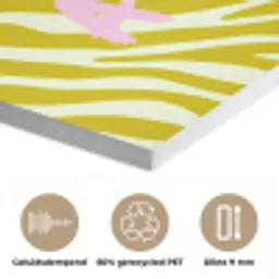 Zebraprint - Priority - Roze PET vilt klein -closeup_NL