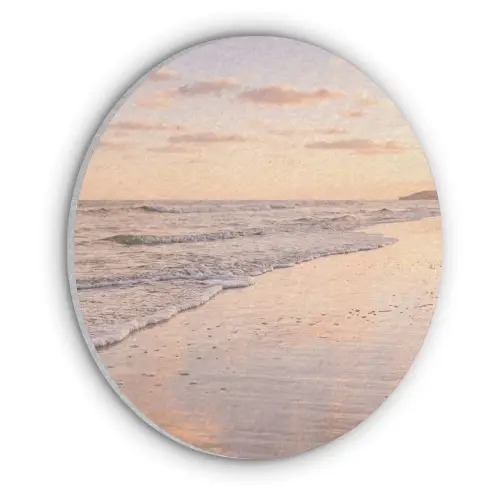 Strand - Branding - Wolken Akoestische PET Vilt - Rond klein -3d