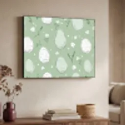 Groen - Eieren - Patroon Textielframe - compleet frame klein -sfeer3