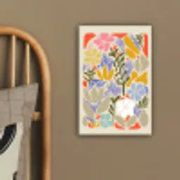 Abstract - Bloemen - Bladeren canvas 2cm klein -sfeer3