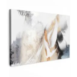 Abstract - Gold - Design - Luxe canvas 2cm klein -z3d