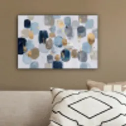 Abstract - Goud - Vormen canvas 2cm klein -sfeer3