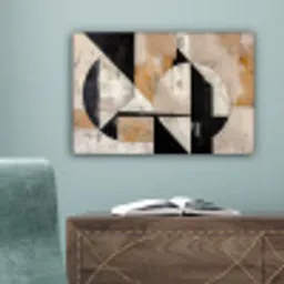 Abstract - Modern - Geometrisch - Pastel canvas 2cm klein -sfeer4