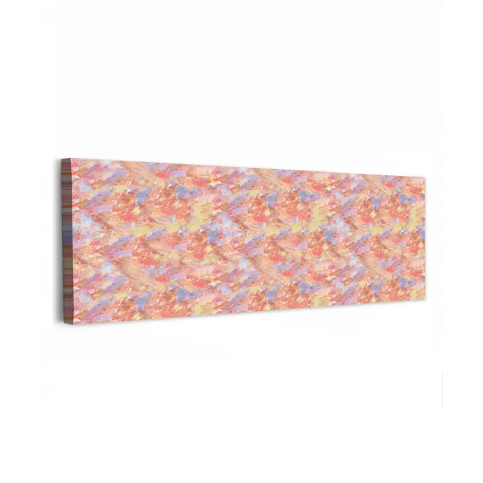 Abstract - Multi - Kleur - Verf canvas 2cm klein 828 -z3d
