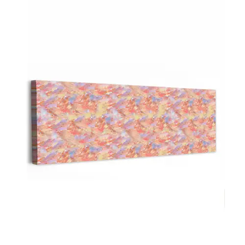 Abstract - Multi - Kleur - Verf canvas 2cm klein 828 -z3d