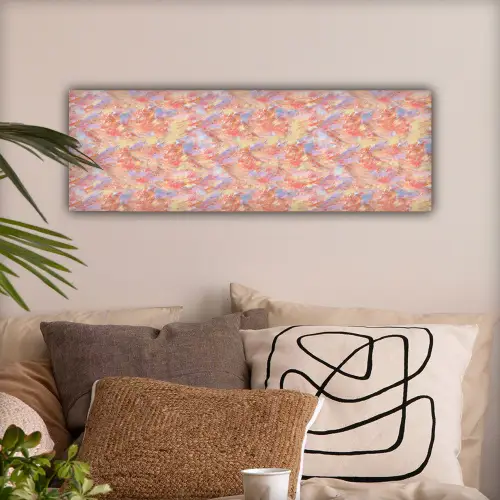 Abstract - Multi - Kleur - Verf canvas 2cm klein 828 -sfeer1