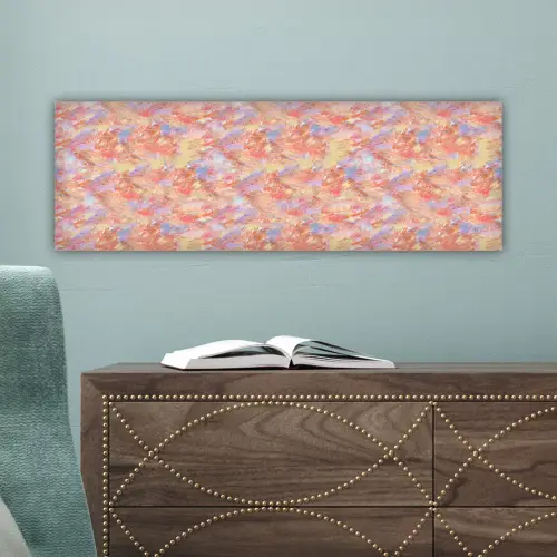 Abstract - Multi - Kleur - Verf canvas 2cm klein 828 -sfeer4