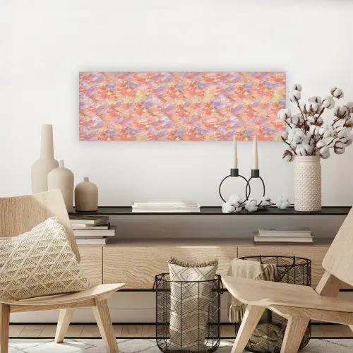 Abstract - Multi - Kleur - Verf canvas 2cm klein 828 -sfeer6