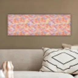 Abstract - Multi - Kleur - Verf canvas 2cm klein 828 -sfeer3