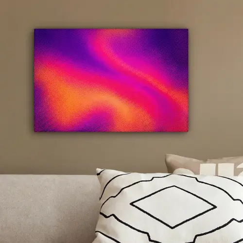 Abstract - Patroon - Kleurverloop canvas 2cm klein -sfeer3