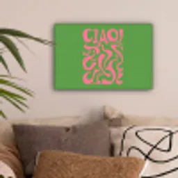 Abstract - Roze - Ciao - Vormen canvas 2cm klein -sfeer1