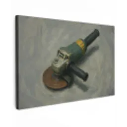 Haakse slijper - Schilderij - Gereedschap canvas 2cm klein -z3d