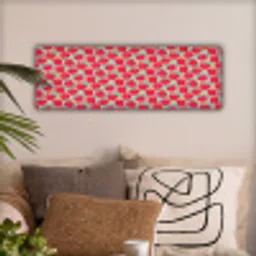 Appels - Rood - Stippen canvas 2cm klein 828 -sfeer1
