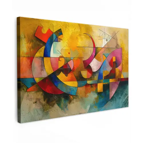 Kunst - Abstract - Modern canvas 2cm klein -z3d