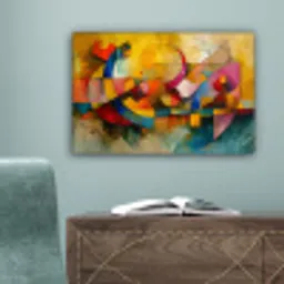 Kunst - Abstract - Modern canvas 2cm klein -sfeer4