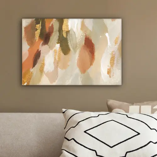 Kunst - Verf - Rood canvas 2cm klein -sfeer3