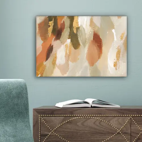 Kunst - Verf - Rood canvas 2cm klein -sfeer4