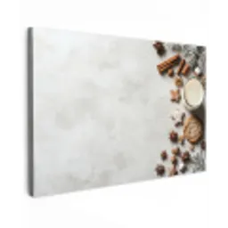 Bakken - Kaneel - Licht - Winter canvas 2cm klein -z3d