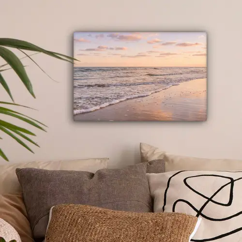 Strand - Branding - Wolken canvas 2cm klein -sfeer1