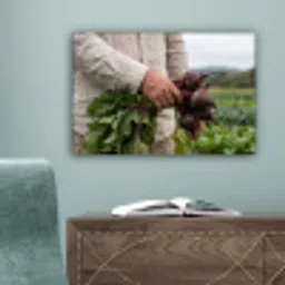 Bieten - Vers - Moestuin canvas 2cm klein -sfeer4