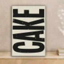 Beige - Japandi - Cake - Decoratie canvas 2cm klein -sfeer1