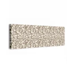 Beige - Lijnen - Donkerbruin canvas 2cm klein 828 -z3d