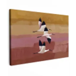 Vogels - Snavel - Abstract canvas 2cm klein -z3d