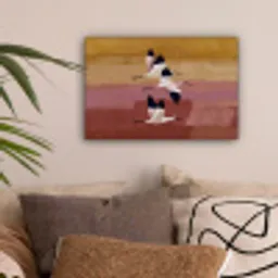 Vogels - Snavel - Abstract canvas 2cm klein -sfeer1