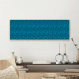 Vogels - Blauw -  Levendig canvas 2cm klein 828 -sfeer6