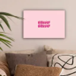 Bisou - Roze - Schaduw canvas 2cm klein -sfeer1