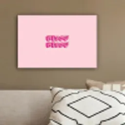 Bisou - Roze - Schaduw canvas 2cm klein -sfeer3