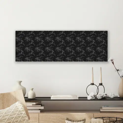 Zwart - Bloesem - Grijs canvas 2cm klein 828 -sfeer6