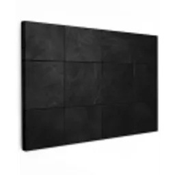 Zwart - Tegels canvas 2cm klein -z3d