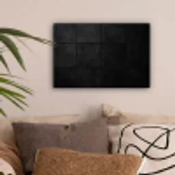 Zwart - Tegels canvas 2cm klein -sfeer1