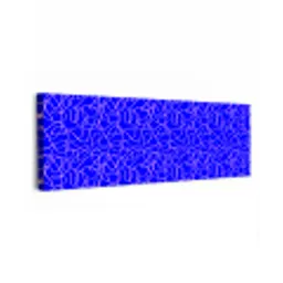 Blauw - Lijnen - Roze - Abstract canvas 2cm klein 828 -z3d
