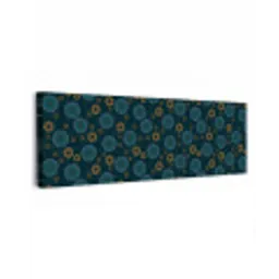 Blauw - Patroon - Retro canvas 2cm klein 828 -z3d