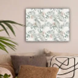 Boho - Jungle - Bloemen - Bladeren canvas 2cm klein -sfeer1