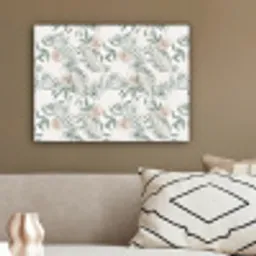 Boho - Jungle - Bloemen - Bladeren canvas 2cm klein -sfeer3