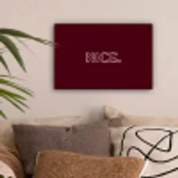 Bordeaux - Nice - minimalistisch canvas 2cm klein -sfeer1