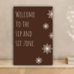 Bruin - Quote - Bloemen - Zomer canvas 2cm klein -sfeer1