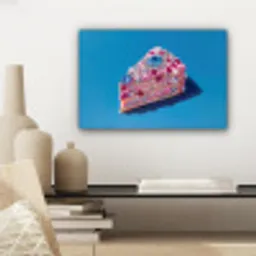 Taart - Edelstenen - Glitters - Roze canvas 2cm klein -sfeer6