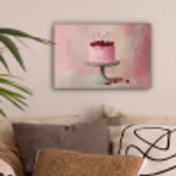 Taart - Pink - Cherry canvas 2cm klein -sfeer1