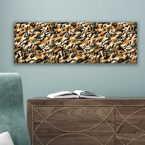 Camouflage - Aardetinten - Patroon canvas 2cm klein 828 -sfeer4