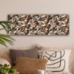 Camouflage - Patroon - Beige - Bruin canvas 2cm klein 828 -sfeer1