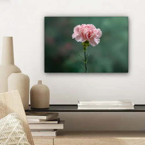 Anjer - Roze - Bloemblaadjes canvas 2cm klein -sfeer6