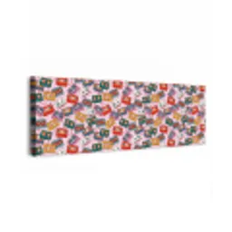 Cassette - Patroon - Roze canvas 2cm klein 828 -z3d
