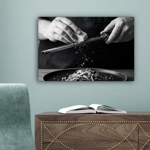 Kaas - Pasta - Rasp canvas 2cm klein -sfeer4