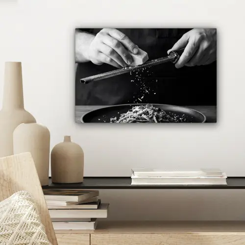 Kaas - Pasta - Rasp canvas 2cm klein -sfeer6