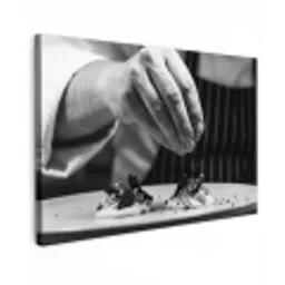 Chef - Garnering - Gerecht canvas 2cm klein -z3d