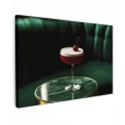 Kers - Cocktail - Rood - Marmer canvas 2cm klein -z3d